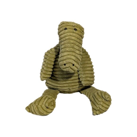 Jellycat Crocodile Cordy Roy Croc Green Corduroy Alligator Plush Toy Retired 16" - Picture 1 of 7
